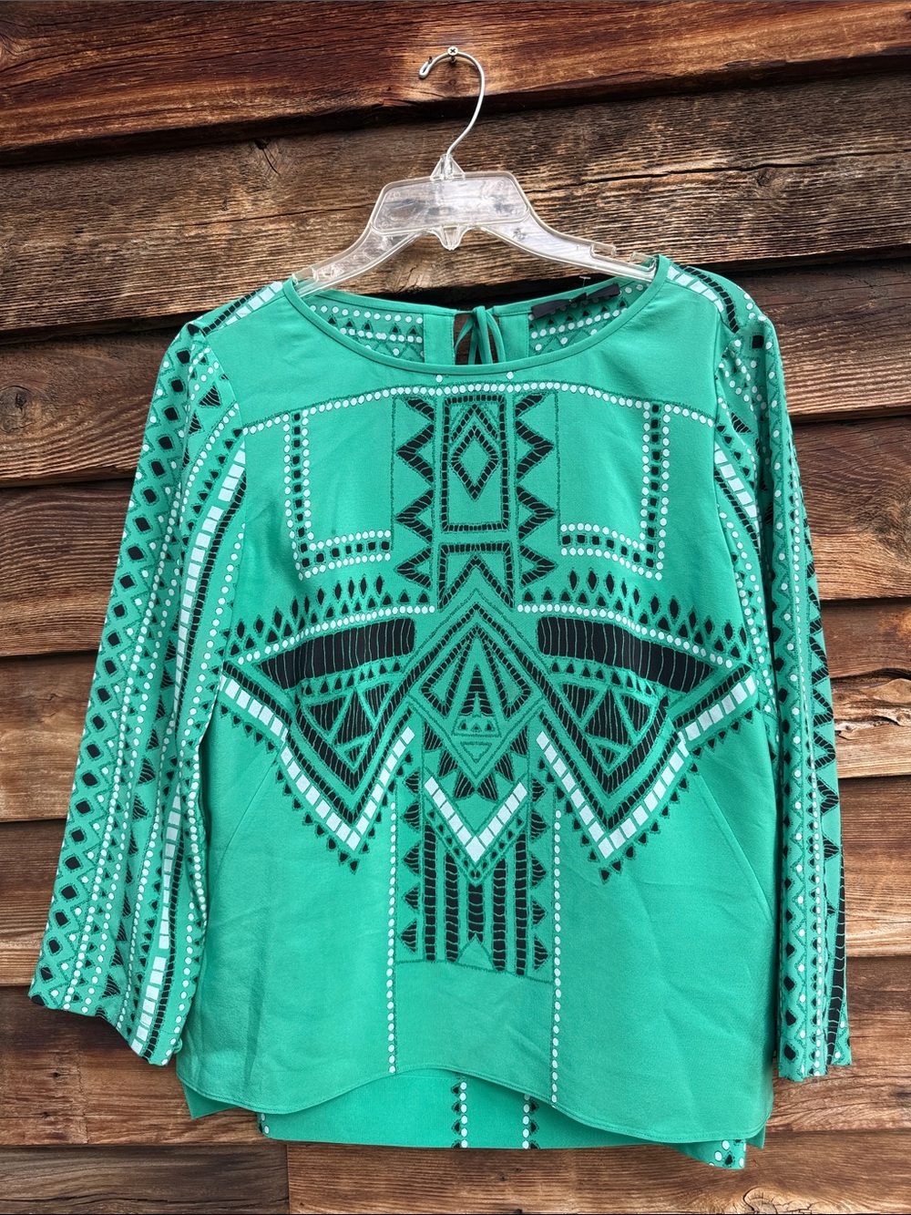 TIBI New York 100% silk blouse